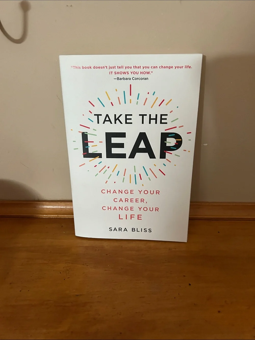 Self help- Take The Leap Wall paperback book